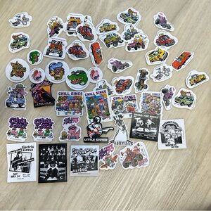 Lot Of 50 Brandy Melville Stickers